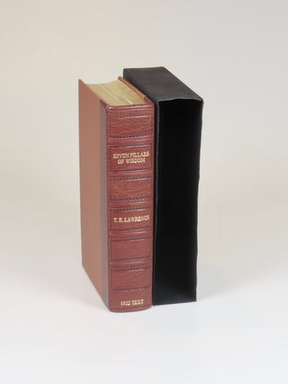Seven Pillars of Wisdom: a triumph, the complete 1922 'Oxford' text, limited one-volume edition, hand-numbered copy #136, one of 180 issued thus in quarter Nigerian goatskin