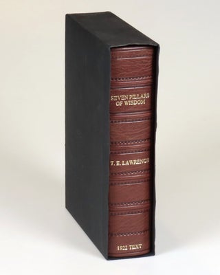 Seven Pillars of Wisdom: a triumph, the complete 1922 'Oxford' text, limited one-volume edition, hand-numbered copy #136, one of 180 issued thus in quarter Nigerian goatskin