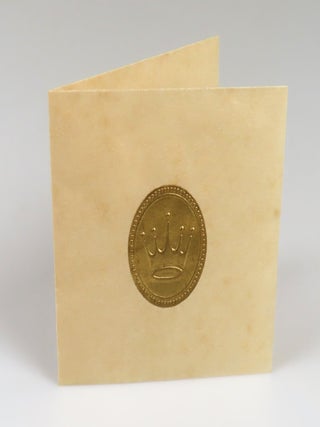 Selected Poems, signed and dated by Paul Engle at his introductory essay, with his laid-in compliments card