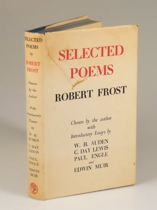 Selected Poems, signed and dated by Paul Engle at his introductory essay, with his laid-in compliments card