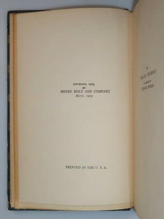 Selected Poems, inscribed by Frost at Amherst to a student in the year of publication