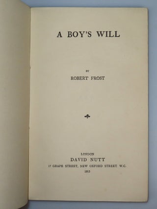 A Boy's Will