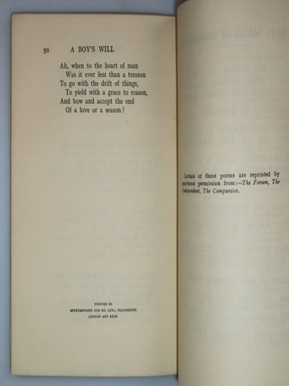 A Boy's Will