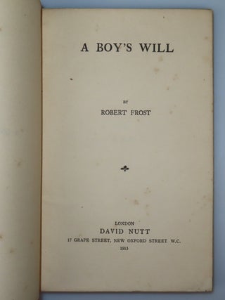 A Boy's Will