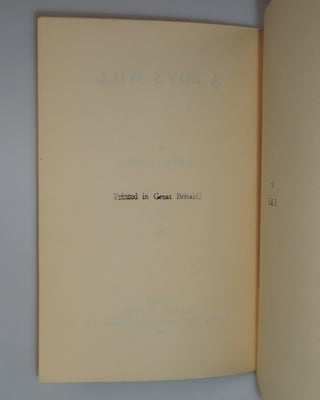 A Boy's Will