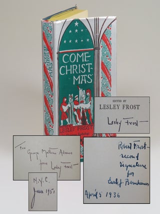 Item #008712 Come Christmas: A Selection of Christmas Poetry, Song, Drama and Prose, inscribed...