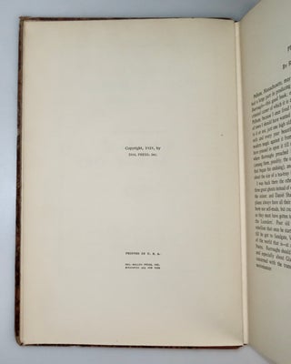 Memoirs of the Notorious Stephen Burroughs of New Hampshire, inscribed by Robert Frost in Amherst in 1925