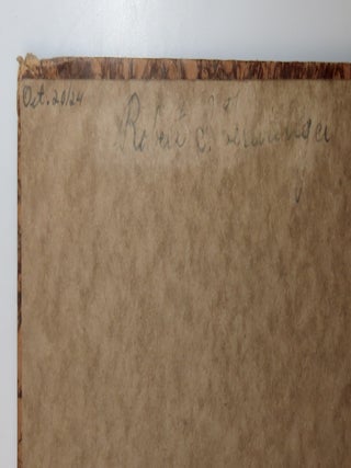 Memoirs of the Notorious Stephen Burroughs of New Hampshire, inscribed by Robert Frost in Amherst in 1925