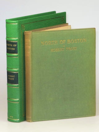 North of Boston, the first edition, first issue, final binding state, inscribed by Frost in 1924, the year he won his first Pulitzer Prize for Poetry