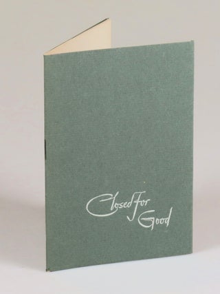 Closed for Good, Robert Frost's 1948 Christmas Card, one of 375 featuring his Christmas greeting under his name, this copy inscribed and signed by Frost