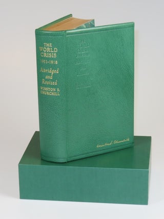 The World Crisis 1911-1918, a superb association copy, inscribed by Churchill upon publication to Admiral of the Fleet Roger Keyes, later first Baron Keyes, a senior naval officer during the Dardanelles campaign and a critical ally and friend during both world wars and the years between