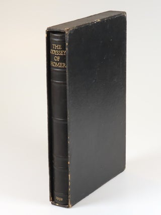 The Odyssey, a publisher's presentation copy, warmly inscribed by Emery Walker three months before his death as a birthday gift to the renowned musician and cultural figure Violet Gordon Woodhouse, accompanied by the original publisher&rsquo;s prospectus, and housed in the original slipcase