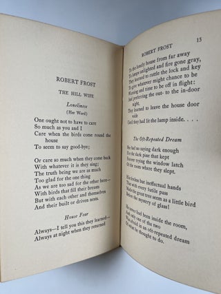 A Book of Yale Review Verse