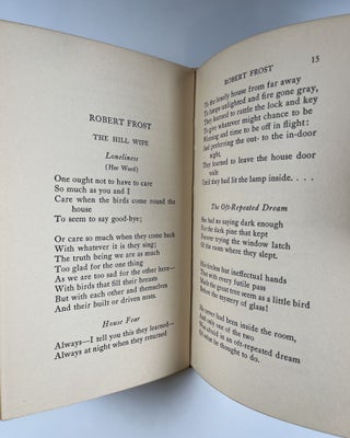 A Book of Yale Review Verse