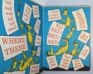 Hop on Pop, purchased and inscribed for a young mother in 1963 at a bookshop one mile from Dr. Seuss’s La Jolla, California home