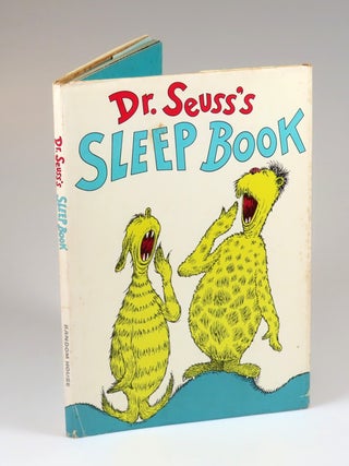 Dr. Seuss's Sleep Book, purchased and inscribed for a young mother in 1963 at a bookshop one mile from Dr. Seuss’s La Jolla, California home