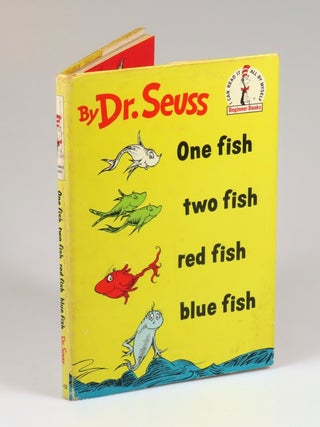 One fish two fish red fish blue fish, purchased and inscribed for a young mother in 1963 at a bookshop one mile from Dr. Seuss&rsquo;s La Jolla, California home