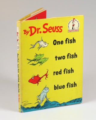 One fish two fish red fish blue fish, purchased and inscribed for a young mother in 1963 at a bookshop one mile from Dr. Seuss’s La Jolla, California home