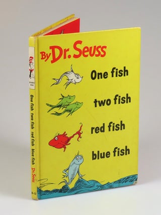 One fish two fish red fish blue fish, purchased and inscribed for a young mother in 1963 at a bookshop one mile from Dr. Seuss&rsquo;s La Jolla, California home