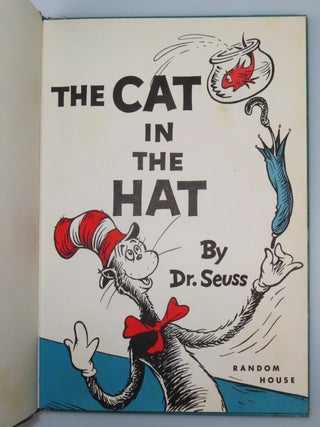 The Cat in the Hat, purchased and inscribed for a young mother in 1963 at a bookshop one mile from Dr. Seuss’s La Jolla, California home