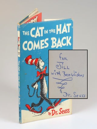 Item #008812 The Cat in the Hat Comes Back, purchased and inscribed for a young mother in 1963 at...