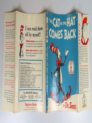 The Cat in the Hat Comes Back, purchased and inscribed for a young mother in 1963 at a bookshop one mile from Dr. Seuss’s La Jolla, California home