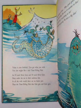 Happy Birthday To You!, purchased and inscribed for a young mother in 1963 at a bookshop one mile from Dr. Seuss’s La Jolla, California home