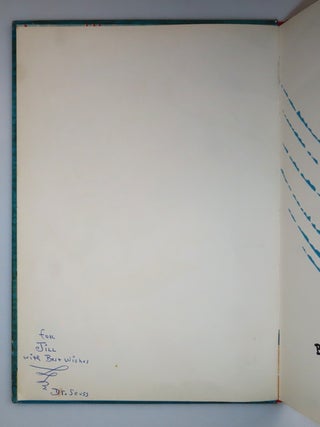 Happy Birthday To You!, purchased and inscribed for a young mother in 1963 at a bookshop one mile from Dr. Seuss’s La Jolla, California home
