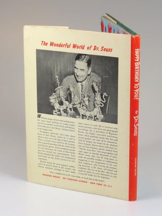 Happy Birthday To You!, purchased and inscribed for a young mother in 1963 at a bookshop one mile from Dr. Seuss’s La Jolla, California home
