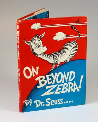 On Beyond Zebra!, purchased and inscribed for a young mother in 1963 at a bookshop one mile from Dr. Seuss’s La Jolla, California home