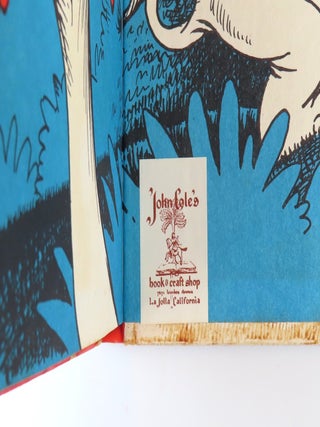 Horton Hears a Who!, purchased and inscribed for a young mother in 1963 at a bookshop one mile from Dr. Seuss’s La Jolla, California home