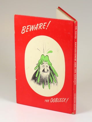 Bartholomew and the Oobleck, purchased and inscribed for a young mother in 1963 at a bookshop one mile from Dr. Seuss’s La Jolla, California home