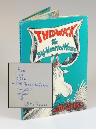 Item #008821 Thidwick the Big-Hearted Moose, purchased and inscribed for a young mother in 1963...