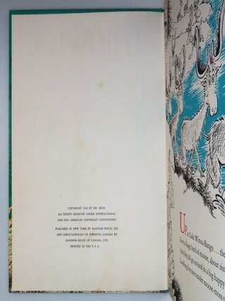 Thidwick the Big-Hearted Moose, purchased and inscribed for a young mother in 1963 at a bookshop one mile from Dr. Seuss’s La Jolla, California home