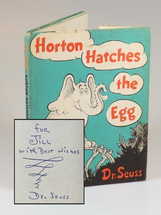 Item #008823 Horton Hatches the Egg, purchased and inscribed for a young mother in 1963 at a...