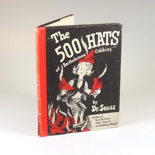 The 500 Hats of Bartholomew Cubbins, purchased and inscribed for a young mother in 1963 at a bookshop one mile from Dr. Seuss’s La Jolla, California home