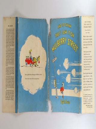 And to Think That I Saw it on Mulberry Street, purchased and inscribed for a young mother in 1963 at a bookshop one mile from Dr. Seuss&rsquo;s La Jolla, California home