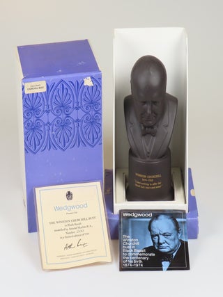 Item #008827 Centenary Bust of Sir Winston S. Churchill, Copy #200 of 750 produced for the...