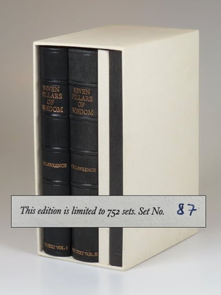 Item #008835 Seven Pillars of Wisdom: a Triumph, the complete 1922 'Oxford' text, the publisher's...