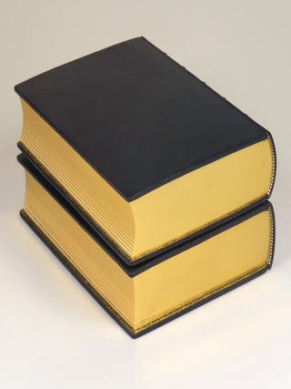 Seven Pillars of Wisdom: a Triumph, the complete 1922 'Oxford' text, the publisher's hand-numbered limited edition, one of 80 sets bound thus in full Morocco goatskin, accompanied by both the finely bound Illustrations and Introduction volume and the publisher's portfolio of proofs of the Seven Pillars portraits, all housed in the publisher's slipcase