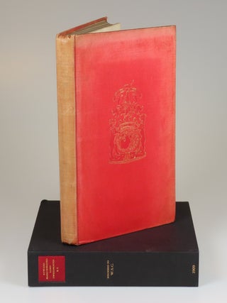 "To Winston Churchill in remembrance of his friend, uncle, & colleague..." - Edward Marjoribanks Lord Tweedmouth. K.T. 1849-1909: Notes and Recollections, warmly inscribed by the editor and compiler to Winston S. Churchill in 1910, and featuring the bookplates of Winston's only son and first official biographer, Randolph S. Churchill