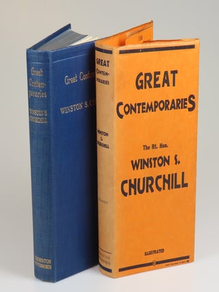 Item #008846 Great Contemporaries. Winston S. Churchill