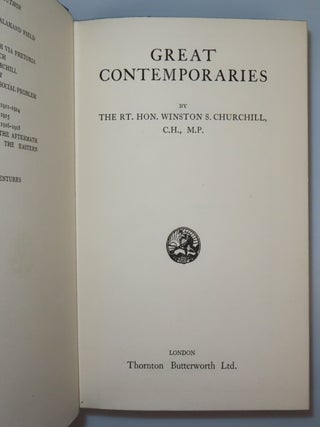 Great Contemporaries