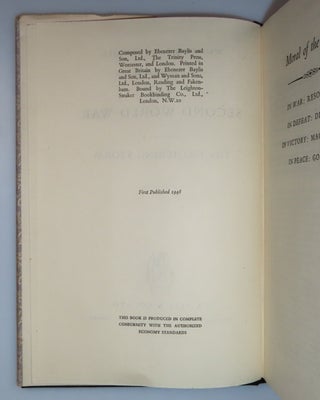 The Second World War, full set of six British first editions