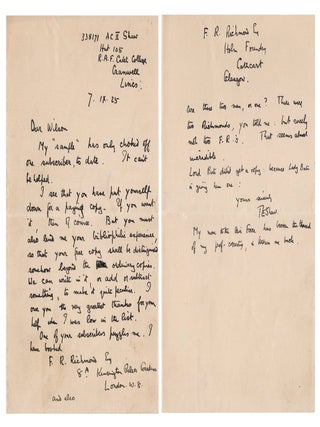 Item #008852 "...your free copy shall be distinguished somehow beyond the ordinary copies. We can...