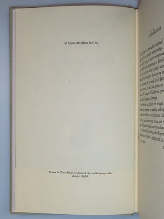 All three volumes of Lady Diana Cooper's memoirs, The Rainbow Comes and Goes, The Light of Common Day, and Trumpets from the Steep, each inscribed and signed by the author
