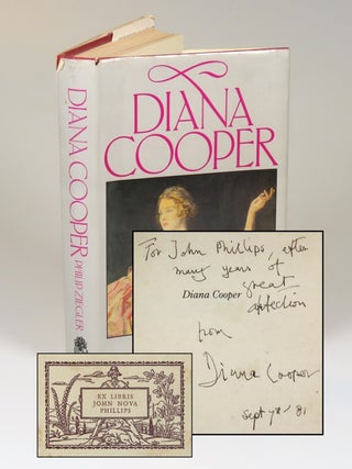 Item #008855 Diana Cooper, inscribed, signed, and dated by Diana Cooper in the year of...