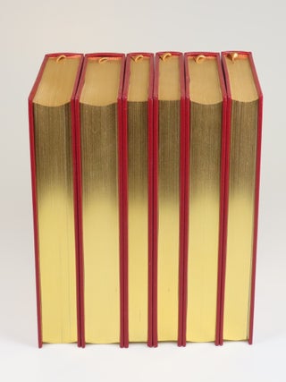 The World Crisis, the full leather Easton Press edition in six volumes