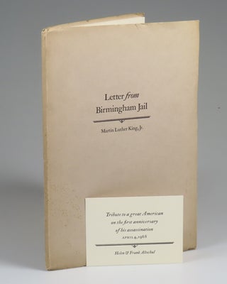 “Injustice anywhere is a threat to justice everywhere." - Letter from Birmingham Jail