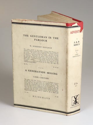 Adventure, with a gift inscription made in the month of publication that connects two significant figures involved in deployment of the British Expeditionary Force during the First World War